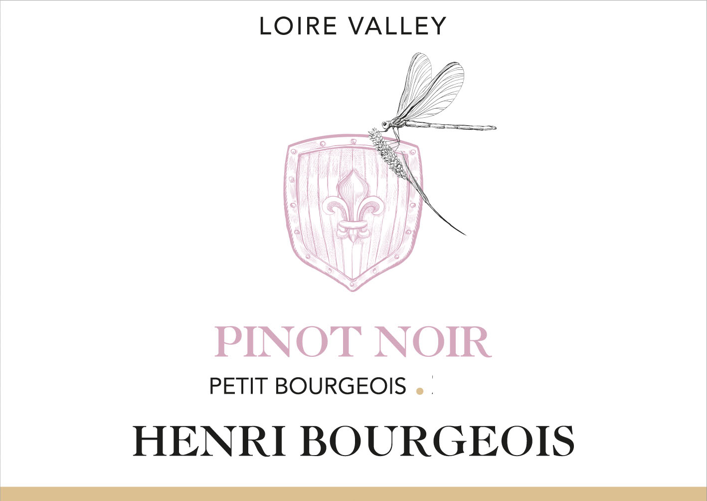 Henri Bourgeois - Petit Bourgeois - Rose de Pinot Noir label