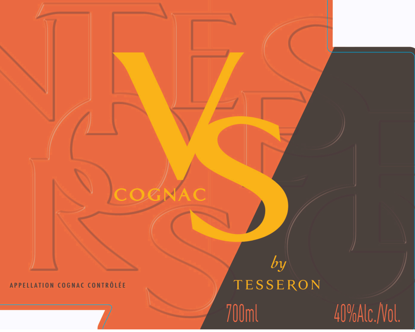 Cognac Tesseron - VS by Tesseron label