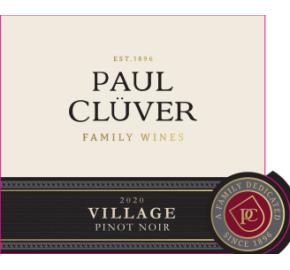 Paul Cluver - Pinot Noir Village label